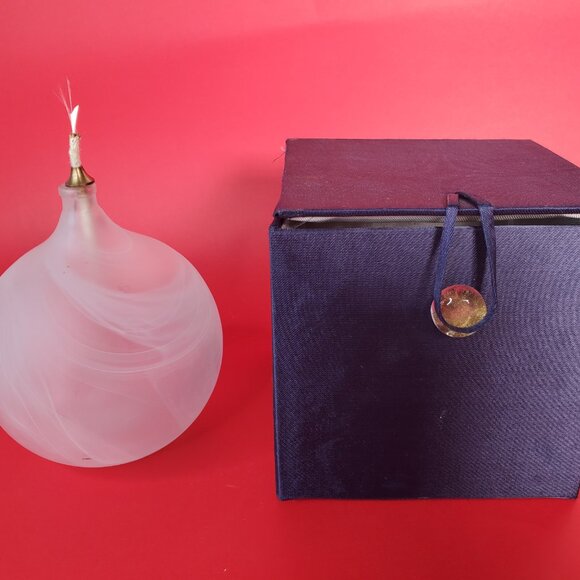 Oil Lamp Vintage Alabaster oil lamp Made in Turkey - Picture 4 of 9